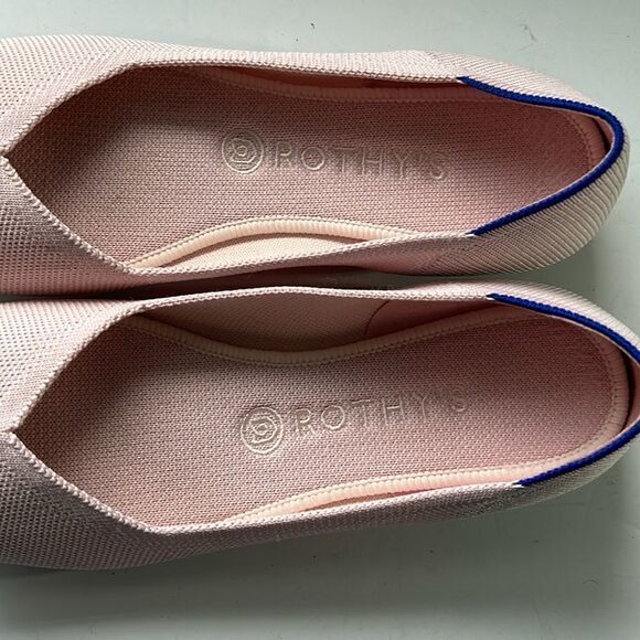 Rothy's The Flat Blush Pink Round Toe Ballet Flats - Picture 7 of 9